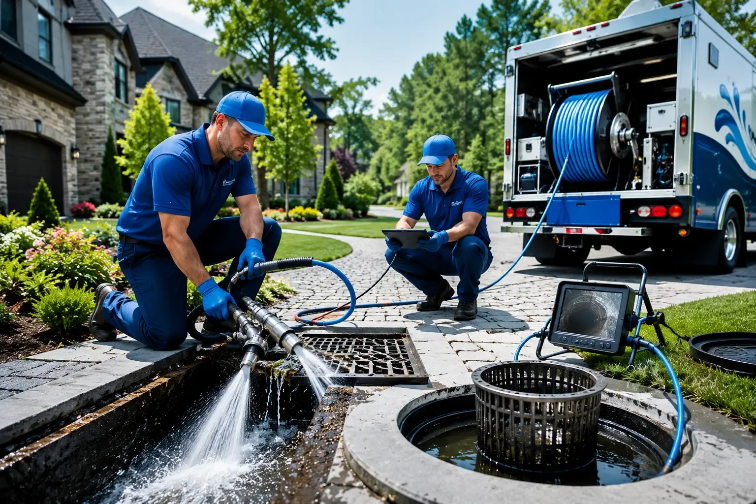 Local outdoor drain cleaning professionals in Conception, MO